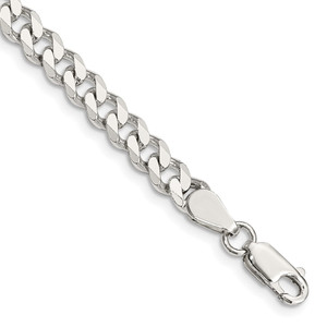 Sterling Silver 5.7mm Curb Chain - QC-CBD4FE1A-3178