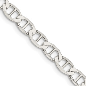 Sterling Silver 5.7mm Flat Anchor Chain - QL-DC443EC7-7483