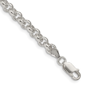 Sterling Silver 5mm Rolo Chain - QF-7FE62A5C-7115