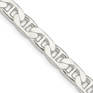 Sterling Silver 6.5mm Flat Anchor Chain - QA-3683E547-7066