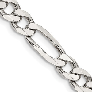 Sterling Silver 6.75mm Figaro Chain - QF-515DE5CA-9415