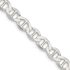 Sterling Silver 7.1mm Flat Anchor Chain - QL-D012DACB-5730