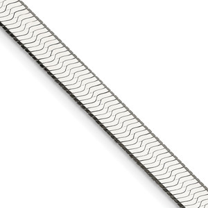 Sterling Silver 7.3mm Magic Herringbone Chain - QH-F3FE06C3-5481