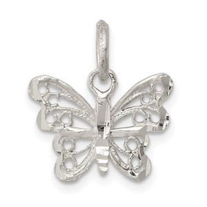 Sterling Silver Butterfly Charm - QC-47B7DCC0-8715