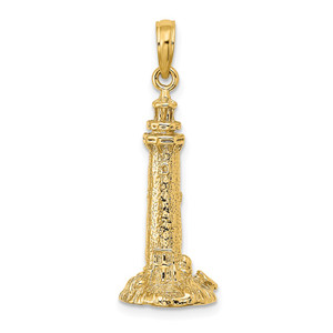 14K 3-D Fenwick Island Lighthouse, De Charm