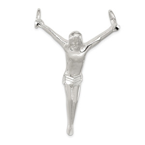 Sterling Silver Corpus (Crucified Christ) Pendant - QC-85BDC4EF-9832