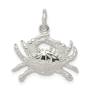 Sterling Silver Crab Charm - QC-E1D23AB7-8310