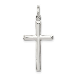 Sterling Silver Cross Charm - QC-14BE5381-1410