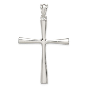 Sterling Silver Cross Pendant - QC-3D000ED7-6975