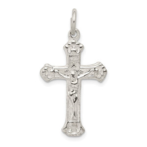 Sterling Silver Crucifix Pendant - QC-847047F9-7225