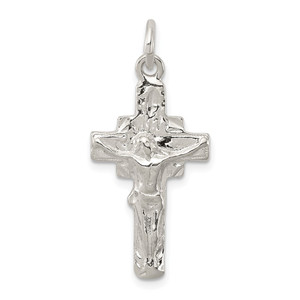 Sterling Silver Crucifix Pendant - QC-A9B9D099-1575