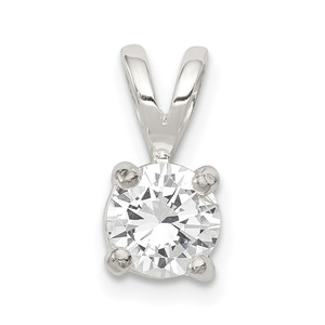 Sterling Silver CZ Pendant - QP-C9FEE68D-9138