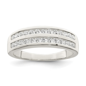 Sterling Silver CZ Ring - QR-9EE95669-1696