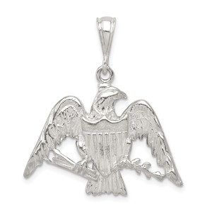 Sterling Silver Eagle Charm - QC-D999241B-4223