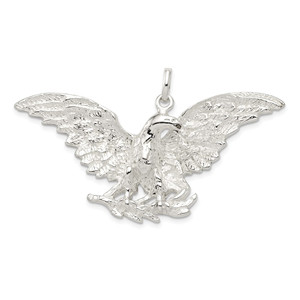 Sterling Silver Eagle Charm - QC-FA1035B9-6561
