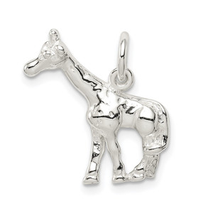 Sterling Silver Giraffe Charm - QC-B821BB4B-8951
