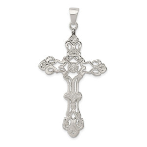 Sterling Silver INRI Cross Pendant - QC-6CF3F71B-1809
