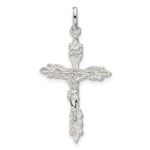 Sterling Silver INRI Crucifix Charm