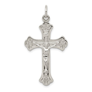 Sterling Silver INRI Crucifix Pendant - QC-4AB37CDC-5241