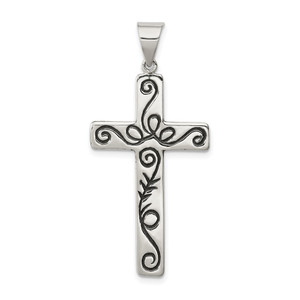 Sterling Silver Latin Cross Pendant - QC-2FC62AA6-1328