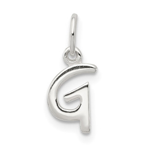 Sterling Silver Letter G Initial Charm - QC-A91DFC65-7047