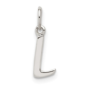 Sterling Silver Letter L Initial Charm - QC-084953ED-2217
