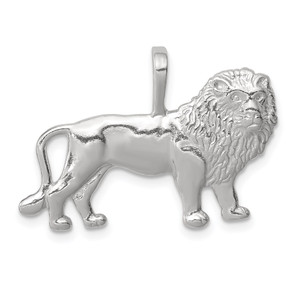 Sterling Silver Lion Charm - QC-BA600EFF-4615