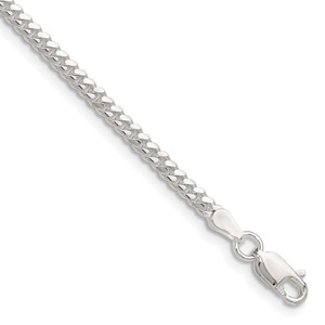 Sterling Silver Polished 2.9mm Domed Curb Chain - QD-38A2733C-6659