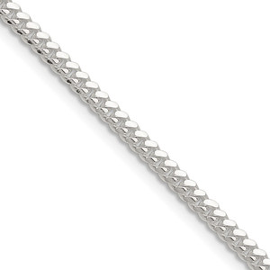 Sterling Silver Polished 2.9mm Domed Curb Chain - QD-3B644505-7781