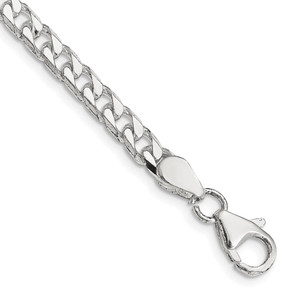 Sterling Silver Polished 5mm Curb Chain - QF-9C5DADAC-1806