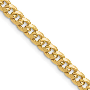 14k 5.25mm Semi-Solid Miami Cuban Chain - BC-6CA39D82-8783