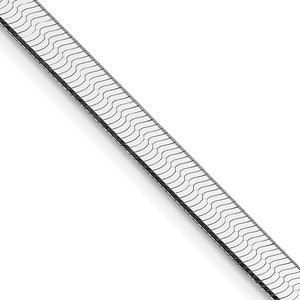 Sterling Silver Rhodium-plated 4.5mm Magic Herringbone Chain - QH-DF1F6C33-4280