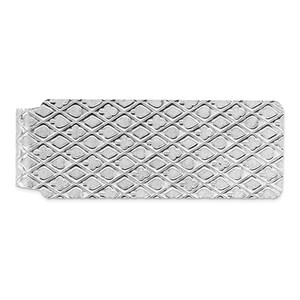 Sterling Silver Rhodium-plated Money Clip - QQ-710927DF-9754