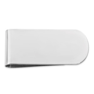 Sterling Silver Rhodium-plated Money Clip - QQ-D6F6CEE6-1414
