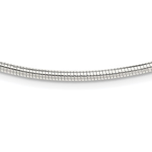 Sterling Silver Round 2.75mm Neckwire Necklace