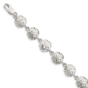 Sterling Silver Sand Dollars Bracelet - QA-F75C1EA3-3176