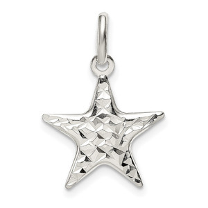 Sterling Silver Star Charm - QC-614C7510-4630