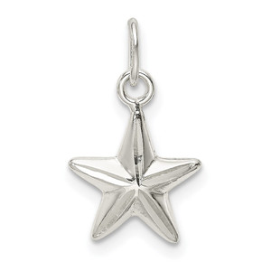 Sterling Silver Star Charm - QC-B45F30C1-4875