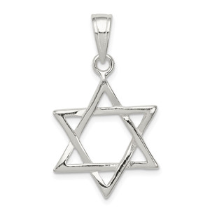 Sterling Silver Star of David Charm - QC-FF7A9963-3399