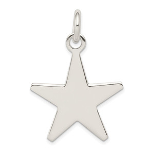 Sterling Silver Star Pendant - QC-73A2AAEC-5874