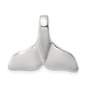 Sterling Silver Whale Tail Charm - QC-0EFBEBE4-2513