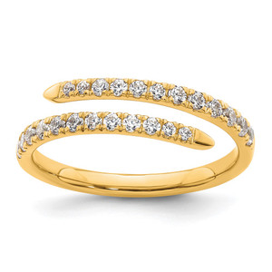 True Origin 14k 3/8 carat Lab Grown Diamond VS D E F Fancy Band - RM-5EB178DD-3717