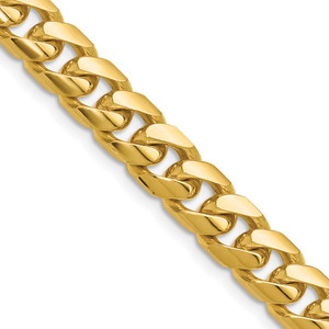 14k 8mm Solid Miami Cuban Chain - DC-F29BB031-7420
