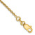 14K 9 inch 1.4mm Forzantine Cable with Lobster Clasp Anklet