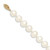 14k 9-10mm White Near-Round Freshwater Cultured Pearl 18 inch Necklace