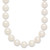 14k 9-10mm White Near-Round Freshwater Cultured Pearl 20 inch Necklace