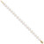 14k 9-10mm White Near-Round Freshwater Cultured Pearl 7.5 inch Bracelet