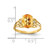 14k 9x7mm Oval Citrine AA Diamond ring - X6-2DB2BCBD-1961