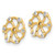 14k AA Diamond Earring Jacket - EJ-E874C725-9286