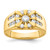14k AA Diamond men's ring - RM-57BA0612-7276